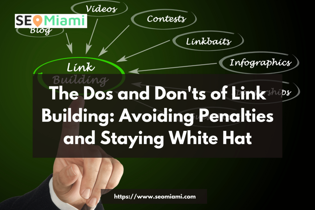 link building do's and don'ts