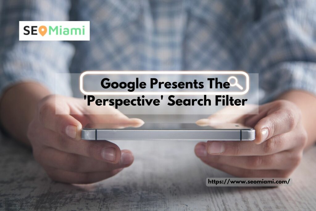 Google 'Perspective' Search Filter